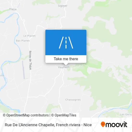 Rue De L'Ancienne Chapelle map