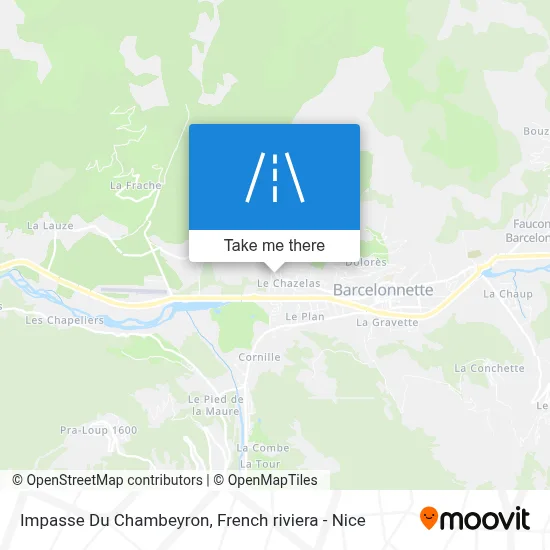 Impasse Du Chambeyron map