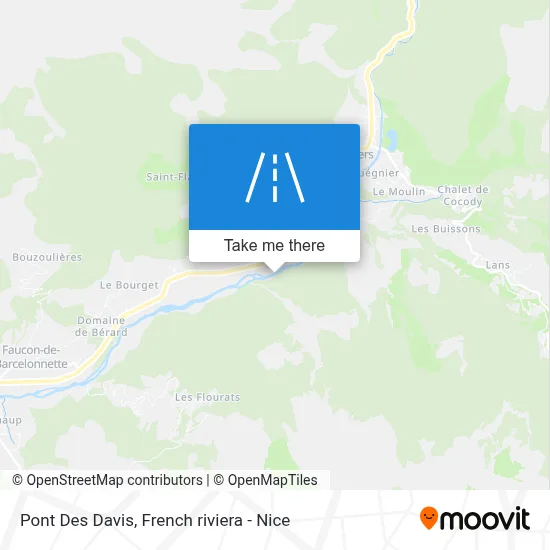 Pont Des Davis map