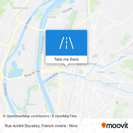 Rue André Ducatez map