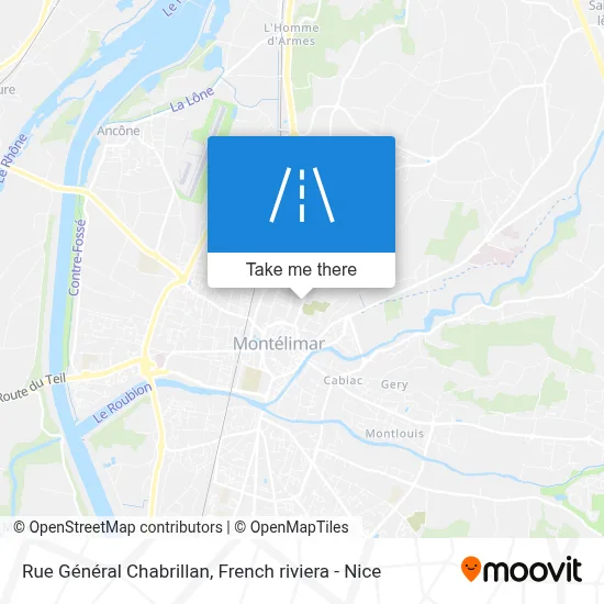 Rue Général Chabrillan map