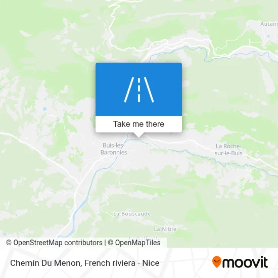 Chemin Du Menon map