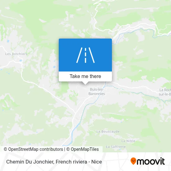 Chemin Du Jonchier map