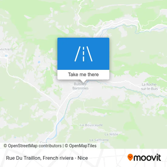 Mapa Rue Du Traillon