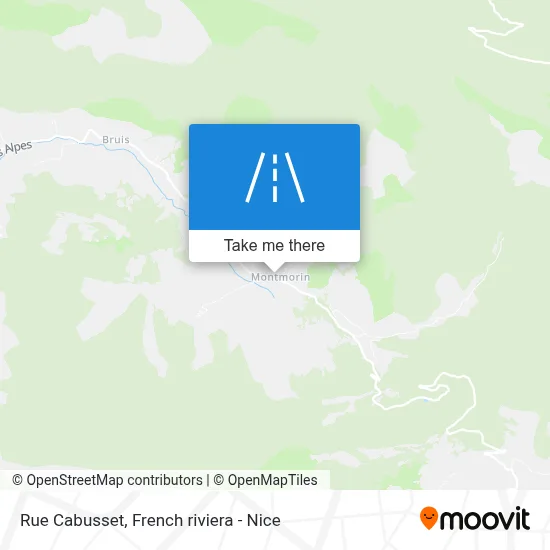 Rue Cabusset map