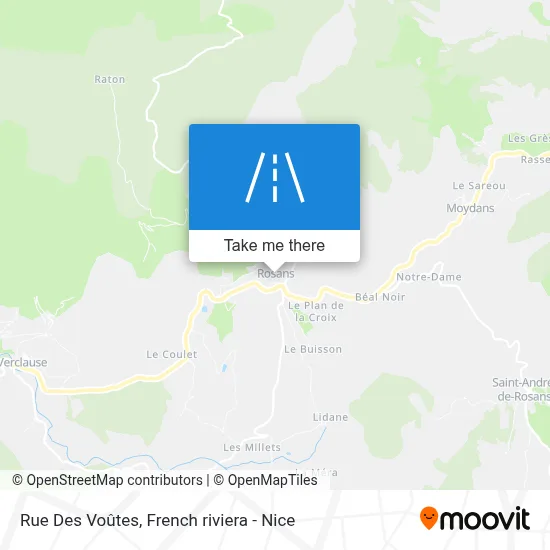 Rue Des Voûtes map
