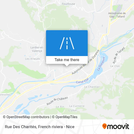 Rue Des Charités map