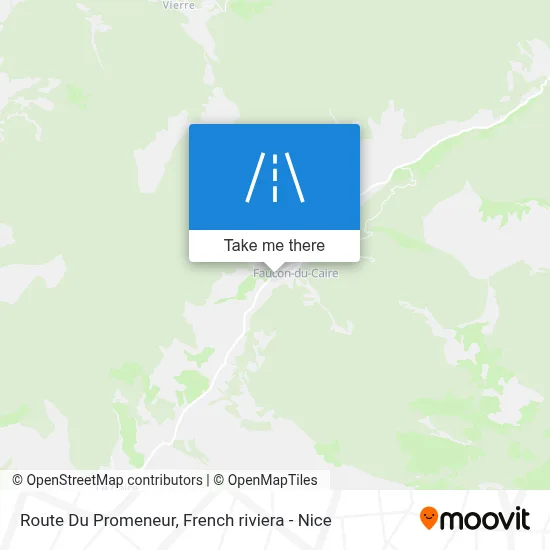 Route Du Promeneur map