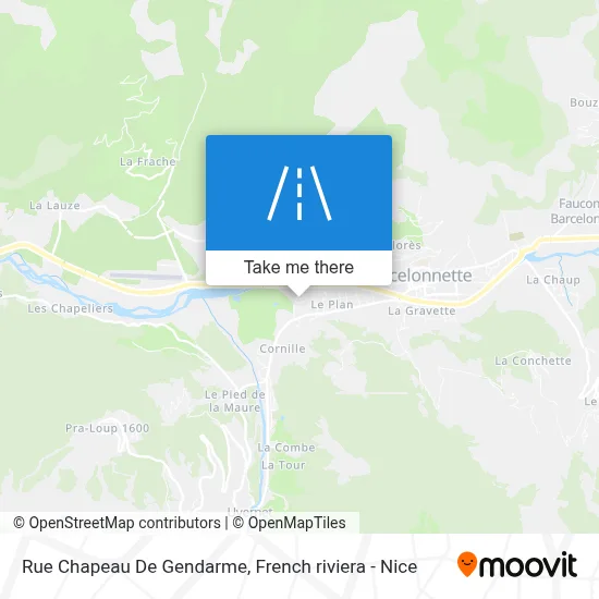 Rue Chapeau De Gendarme map
