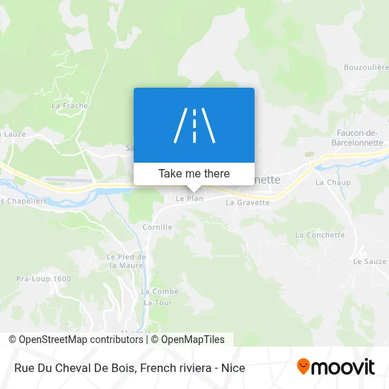 Rue Du Cheval De Bois map