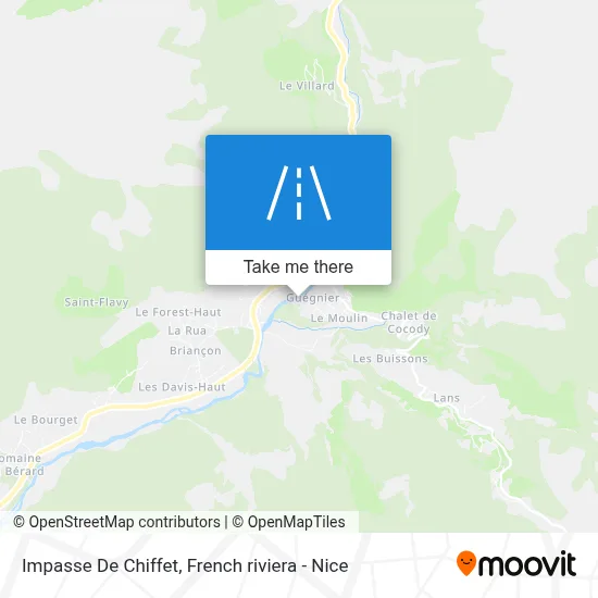 Impasse De Chiffet map