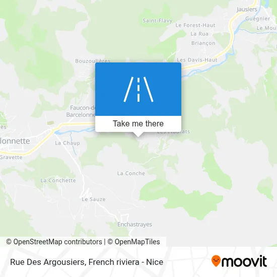Rue Des Argousiers map