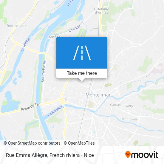 Rue Emma Allègre map
