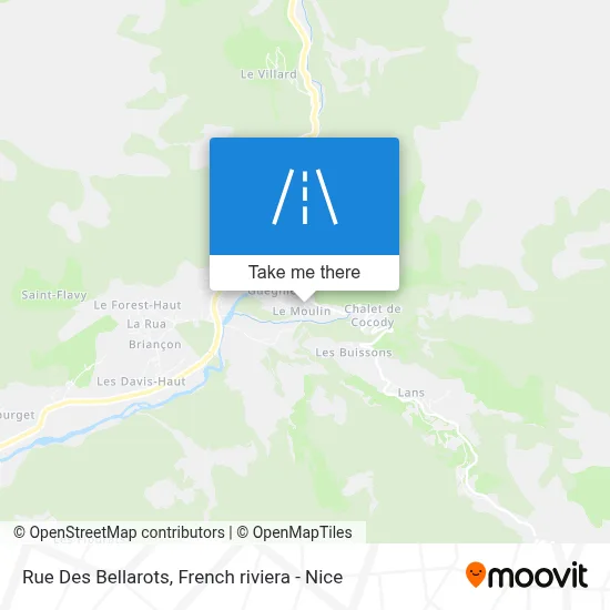 Rue Des Bellarots map