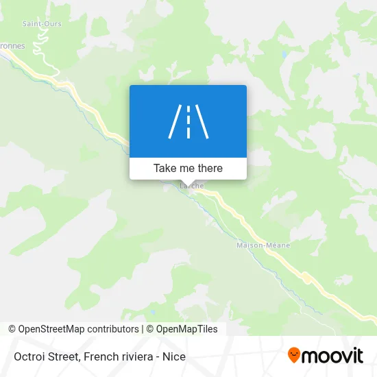 Rue De L'Octroi map