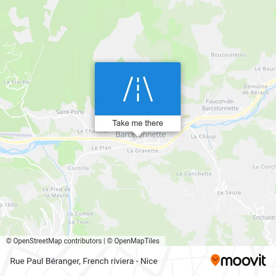 Rue Paul Béranger map