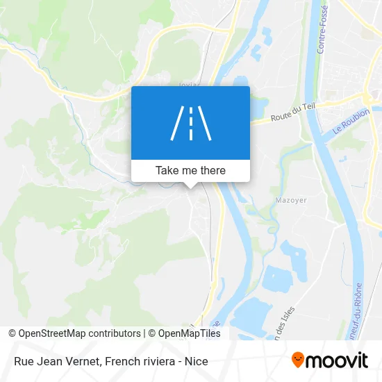 Rue Jean Vernet map
