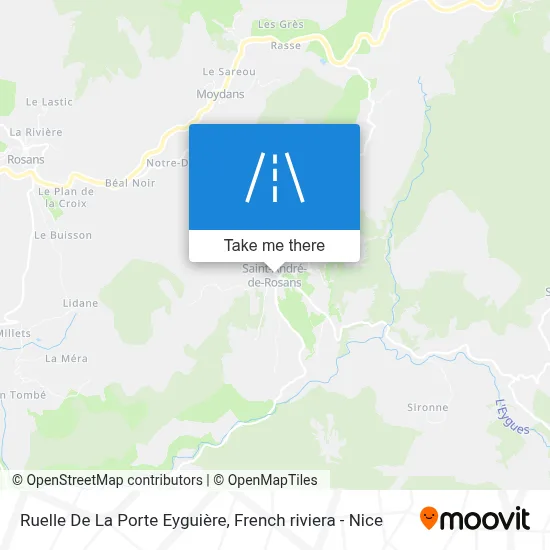 Ruelle De La Porte Eyguière map