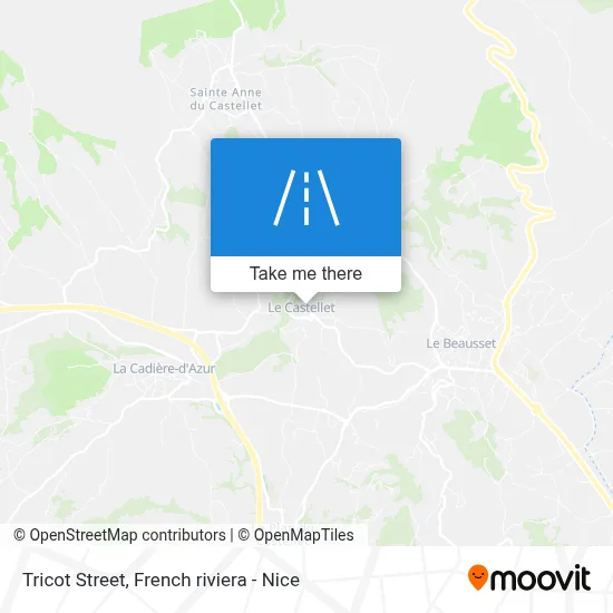 Rue Tricot map