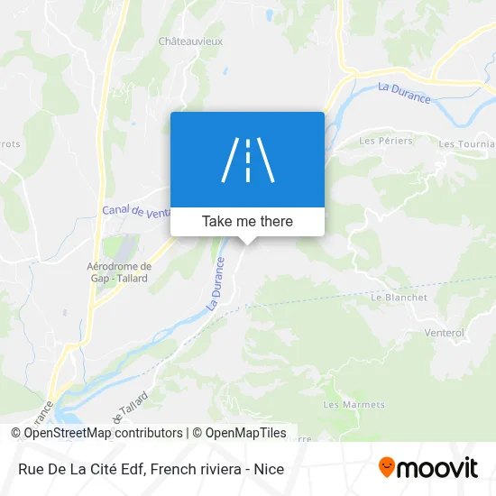 Rue De La Cité Edf map