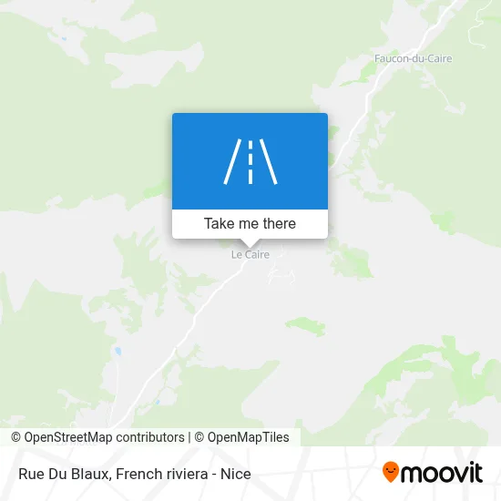 Rue Du Blaux map