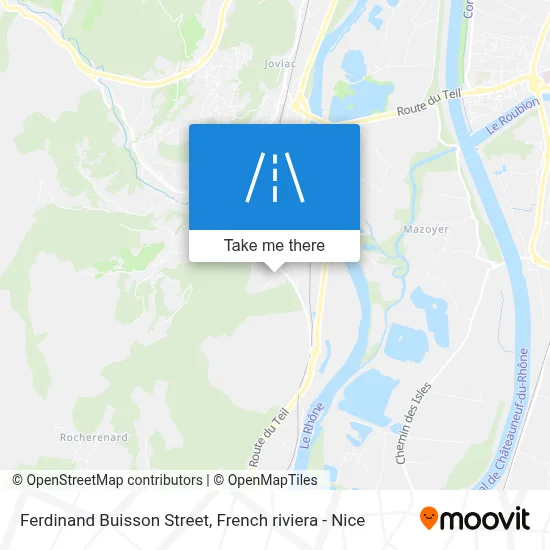 Rue Ferdinand Buisson map