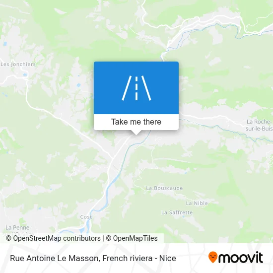 Rue Antoine Le Masson map