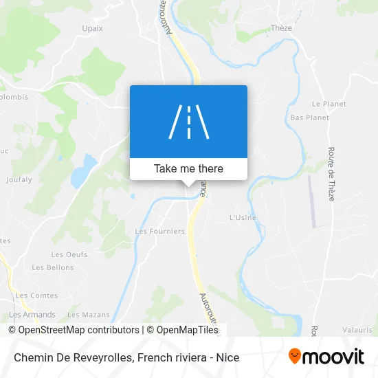 Chemin De Reveyrolles map