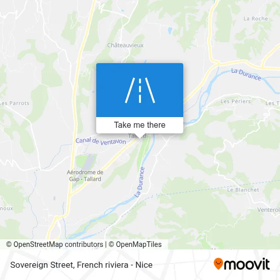 Rue Souveraine map