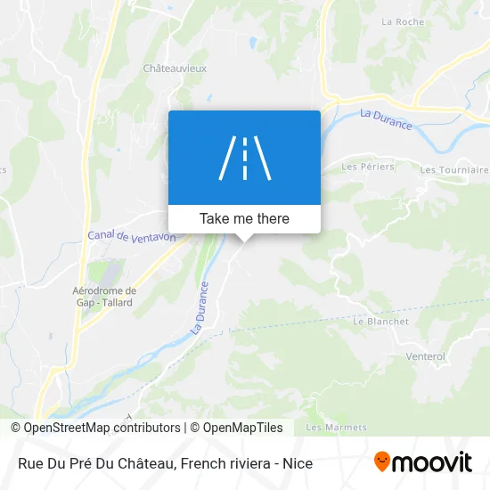 Rue Du Pré Du Château map