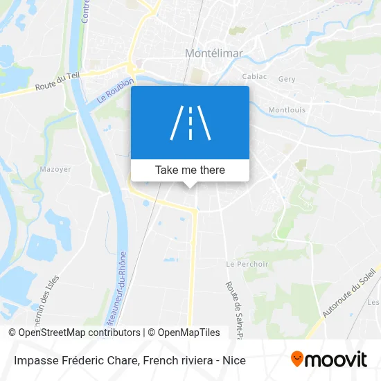 Impasse Fréderic Chare map