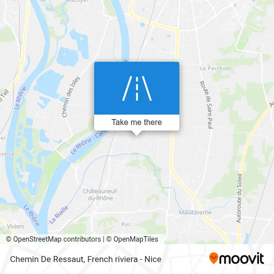Chemin De Ressaut map