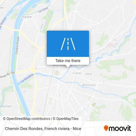 Chemin Des Rondes map