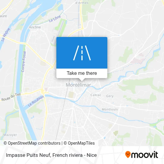 Impasse Puits Neuf map
