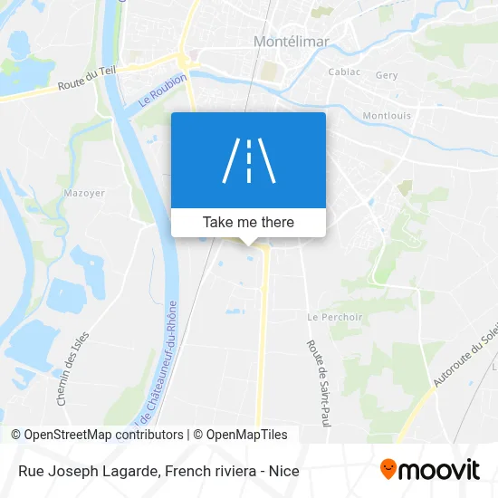 Rue Joseph Lagarde map