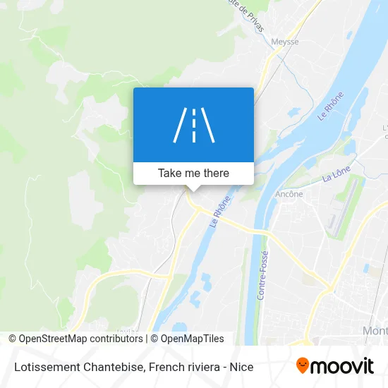 Lotissement Chantebise map