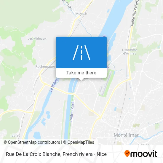 Rue De La Croix Blanche map