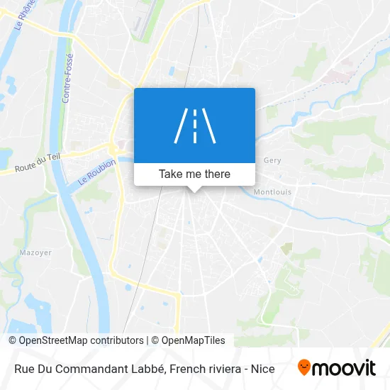 Mapa Rue Du Commandant Labbé
