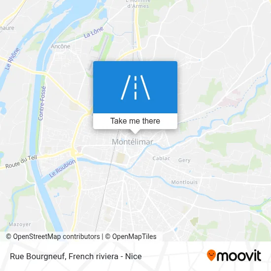 Rue Bourgneuf map
