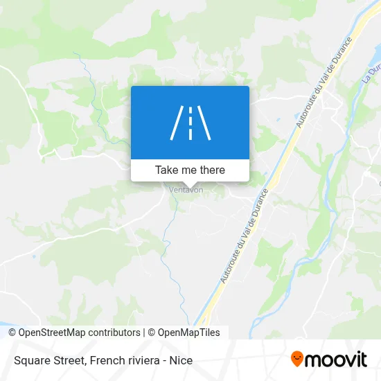 Rue Du Square map
