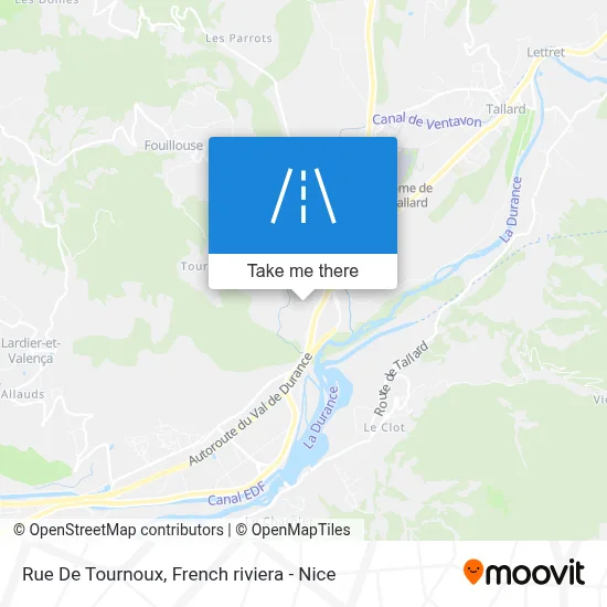 Rue De Tournoux map