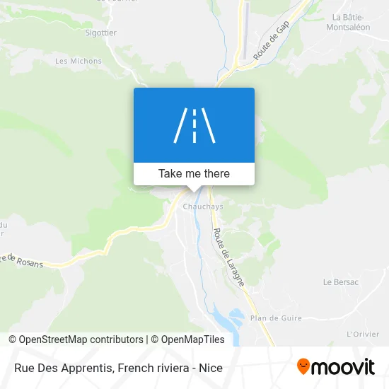 Rue Des Apprentis map