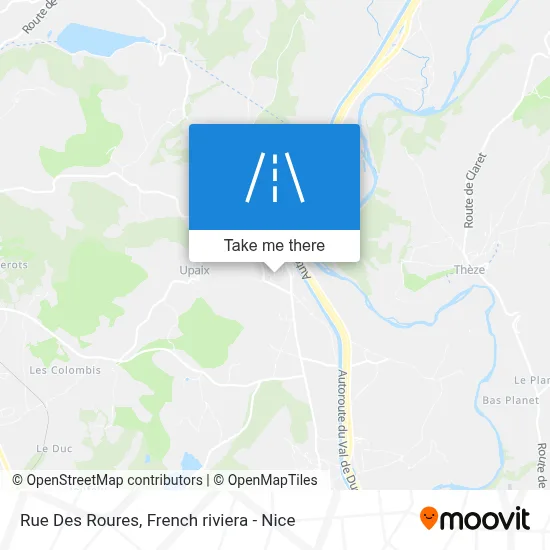 Rue Des Roures map