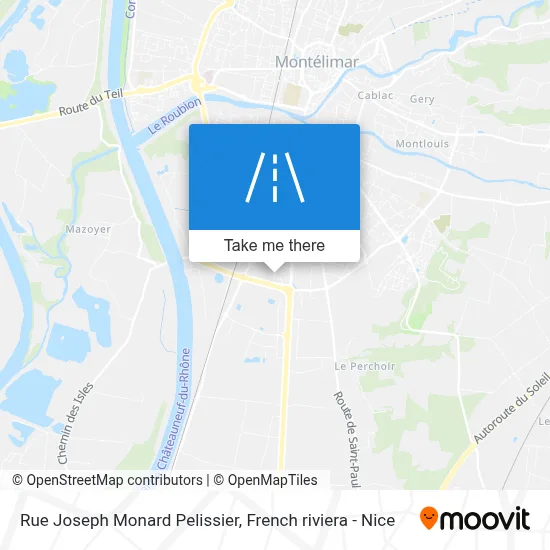 Rue Joseph Monard Pelissier map