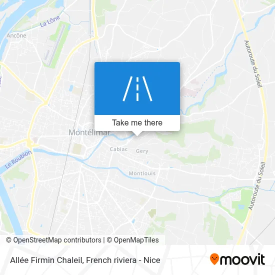 Allée Firmin Chaleil map