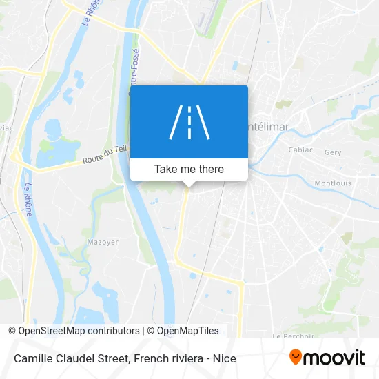 Rue Camille Claudel map