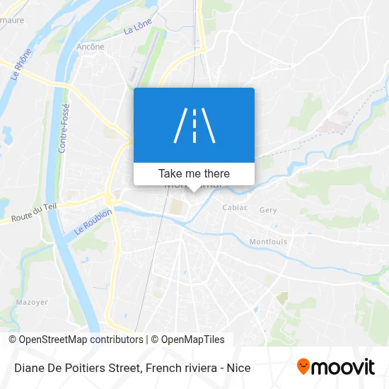 Rue Diane De Poitiers map