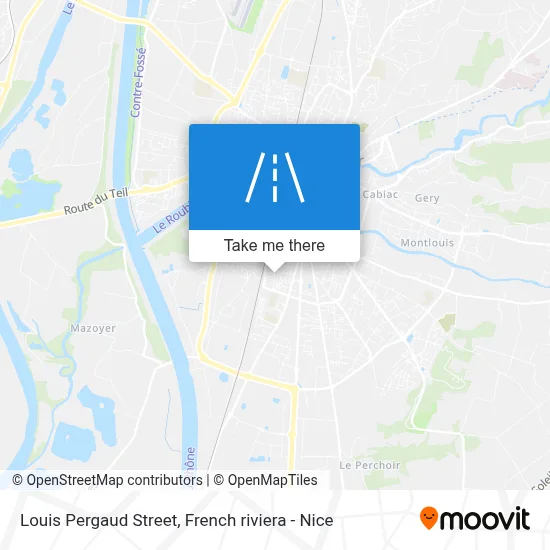 Mapa Rue Louis Pergaud