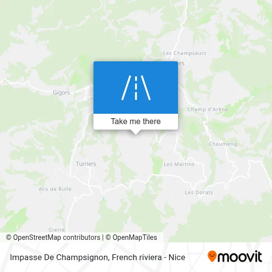 Impasse De Champsignon map