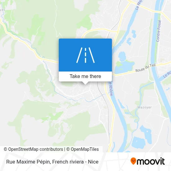 Rue Maxime Pépin map